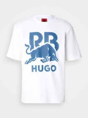 Zdjęcie produktu T-shirt z nadrukiem Hugo biały