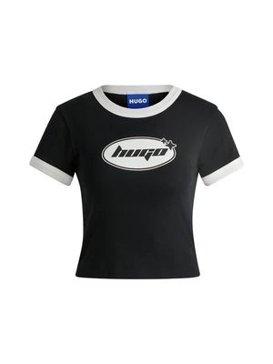 T-shirt z nadrukiem HUGO