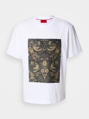 Zdjęcie produktu T-shirt z nadrukiem Hugo biały