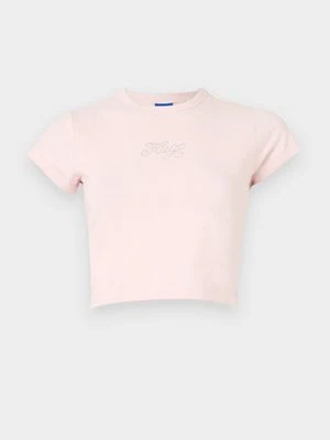 Zdjęcie produktu T-shirt z nadrukiem Hugo różowy