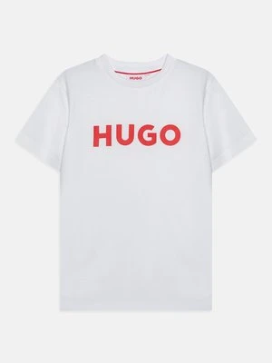 T-shirt z nadrukiem HUGO Kids