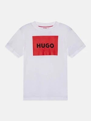 T-shirt z nadrukiem HUGO Kids