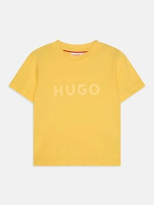 T-shirt z nadrukiem HUGO Kids