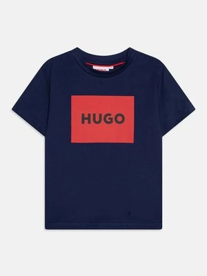 T-shirt z nadrukiem HUGO Kids