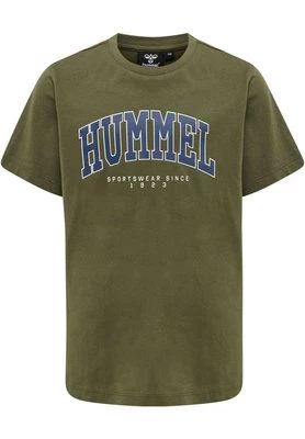 T-shirt z nadrukiem Hummel