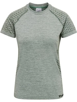 T-shirt z nadrukiem Hummel