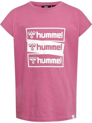 T-shirt z nadrukiem Hummel