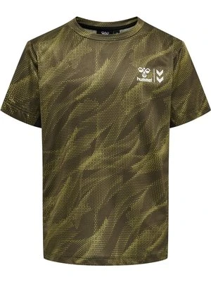 T-shirt z nadrukiem Hummel