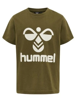 T-shirt z nadrukiem Hummel