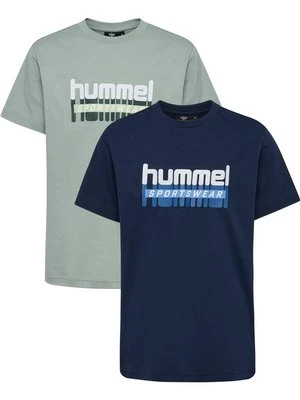 T-shirt z nadrukiem Hummel
