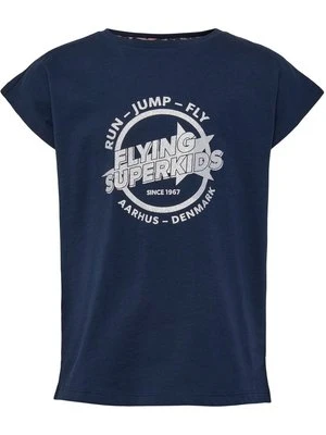 T-shirt z nadrukiem Hummel