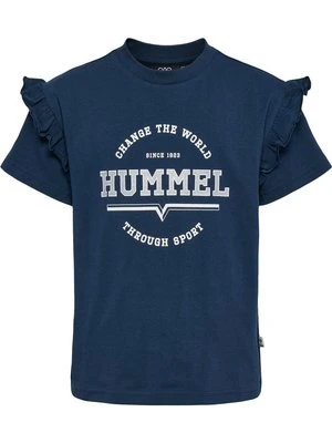 T-shirt z nadrukiem Hummel