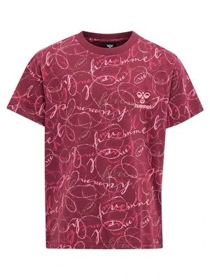 T-shirt z nadrukiem Hummel