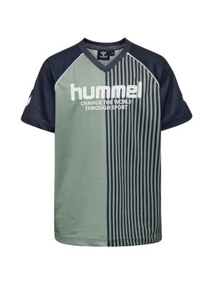T-shirt z nadrukiem Hummel