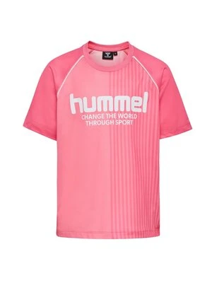 T-shirt z nadrukiem Hummel