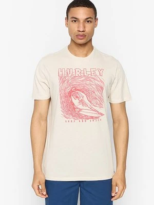 T-shirt z nadrukiem hurley