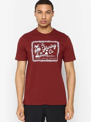 T-shirt z nadrukiem hurley