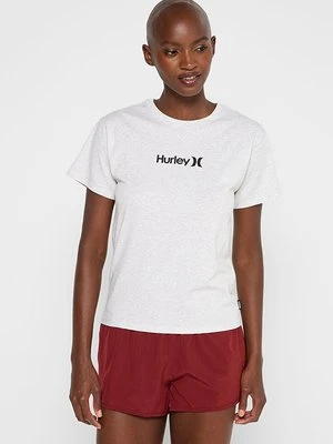 T-shirt z nadrukiem hurley