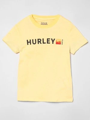 T-shirt z nadrukiem hurley