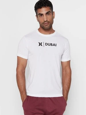 T-shirt z nadrukiem hurley