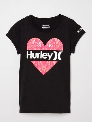 T-shirt z nadrukiem hurley
