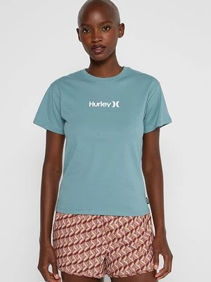 T-shirt z nadrukiem hurley