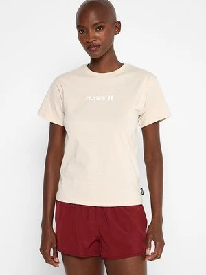 T-shirt z nadrukiem hurley