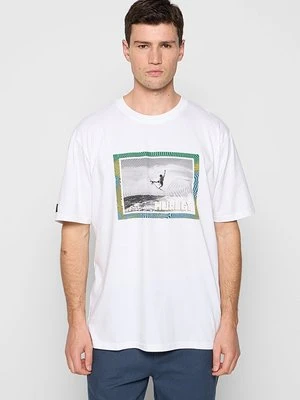 T-shirt z nadrukiem hurley