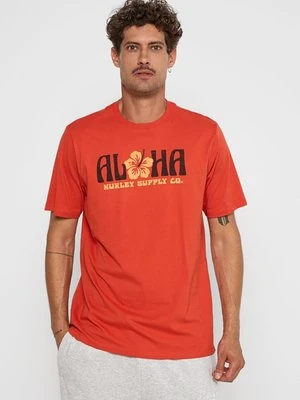 T-shirt z nadrukiem hurley