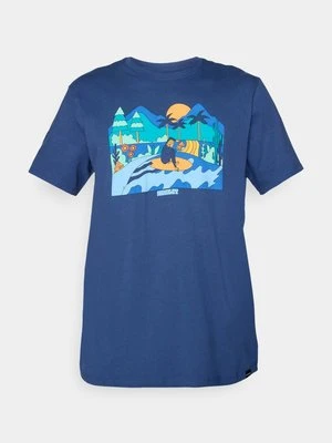 T-shirt z nadrukiem hurley