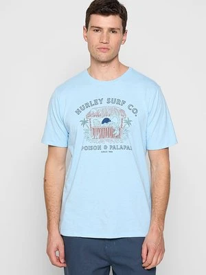 T-shirt z nadrukiem hurley