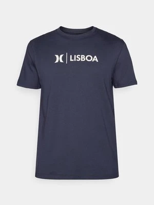 T-shirt z nadrukiem hurley