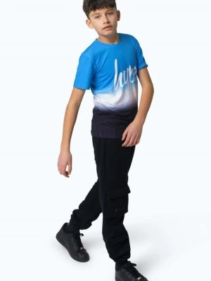 T-shirt z nadrukiem HYPE niebieski