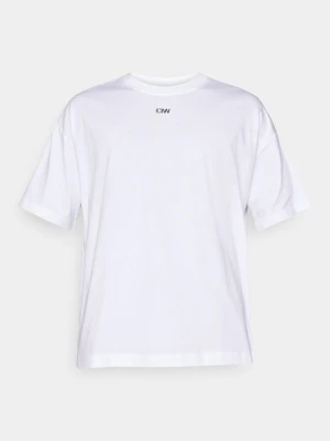 T-shirt z nadrukiem ICANIWILL biały
