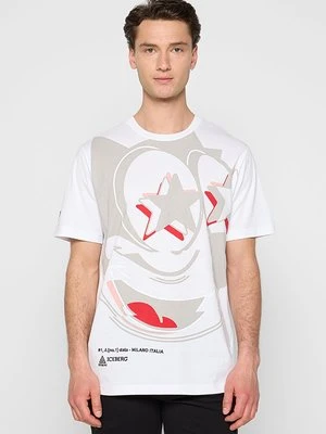 T-shirt z nadrukiem Iceberg