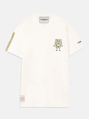 Zdjęcie produktu T-shirt z nadrukiem Iceberg