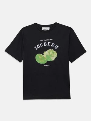 T-shirt z nadrukiem Iceberg