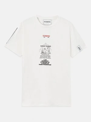 T-shirt z nadrukiem Iceberg
