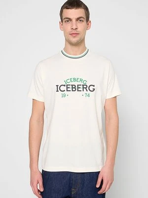 T-shirt z nadrukiem Iceberg