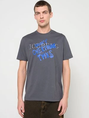 T-shirt z nadrukiem Iceberg