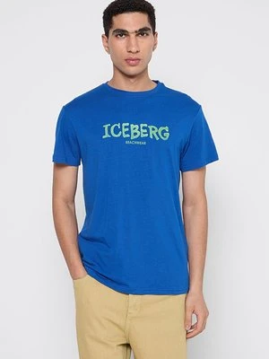 Zdjęcie produktu T-shirt z nadrukiem Iceberg