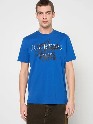 T-shirt z nadrukiem Iceberg