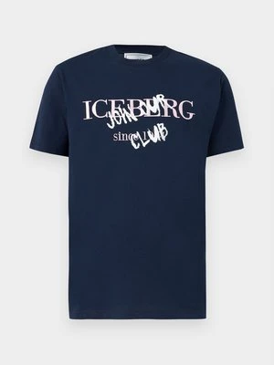 T-shirt z nadrukiem Iceberg
