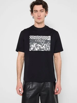 T-shirt z nadrukiem Iceberg