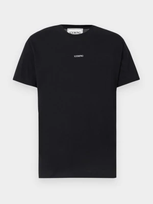 T-shirt z nadrukiem Iceberg czarny