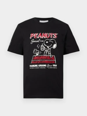 T-shirt z nadrukiem Iceberg czarny