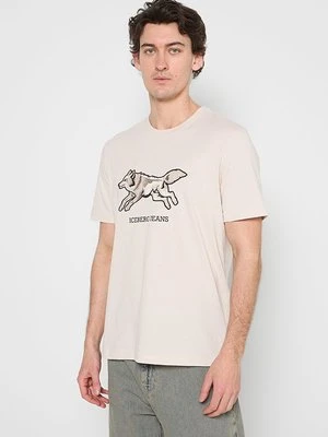 T-shirt z nadrukiem Iceberg Jeans
