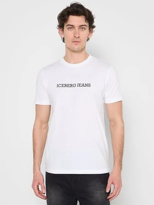 T-shirt z nadrukiem Iceberg Jeans