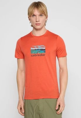 T-shirt z nadrukiem Icebreaker