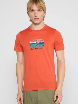 T-shirt z nadrukiem Icebreaker